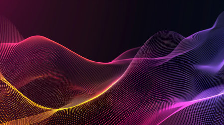 An abstract simple line backgroundの素材