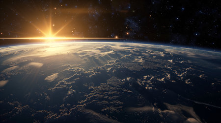 Space exploration and colonization offer new opportunities for humanity but also pose ethical and technological challenges that must be addressed.の素材
