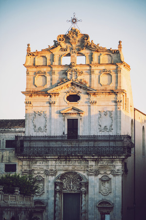 Detail view of Syracuse, Sicily, Italyの写真素材
