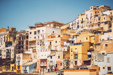 Detail view from Sciacca, Sicily, Italyの写真素材