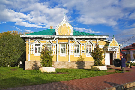 Museum of urban life in Uglich, Russiaのeditorial素材