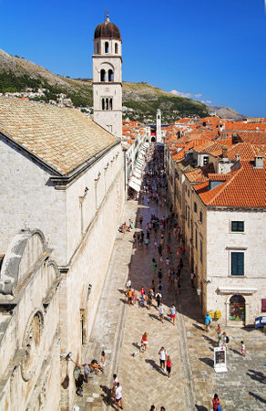 Dubrovnik old town, Croatiaのeditorial素材
