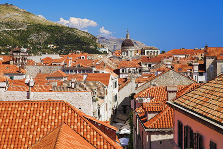 Dubrovnik old town, Croatiaのeditorial素材