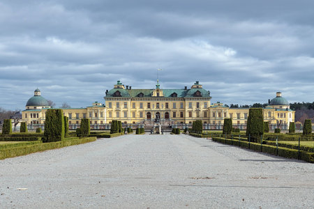 Drottningholm Palace - the private residence of the Swedish Royal Familyのeditorial素材