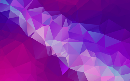Vector Geometrical polygon abstract purple backgroundのイラスト素材