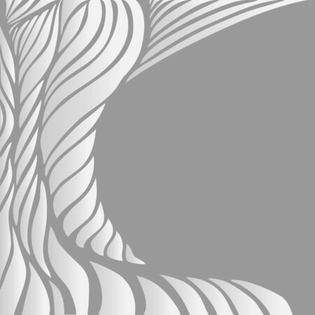 Abstract template background with wave designのイラスト素材