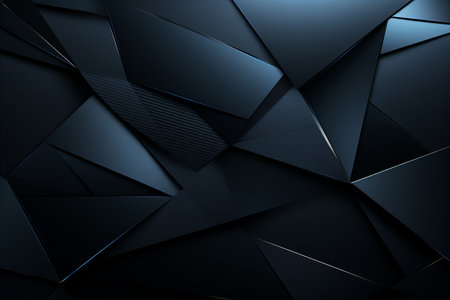Modern Abstract Geometric Grid Background in Dark Carbon Texture for Graphic Design Projectsの素材
