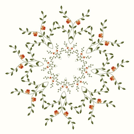 Vector template for folder, brochure, business card and birthday invitation.のイラスト素材