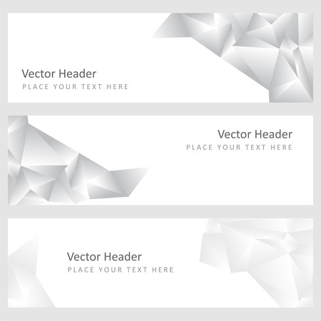 Abstract vector pattern, repeat geometric triangle mosaic bannersのイラスト素材