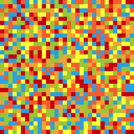 Abstract vector colorful pixelated background, design elementのイラスト素材