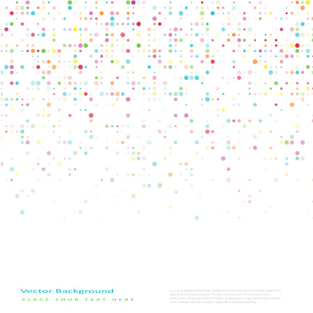 Abstract vector background with color transparent circlesのイラスト素材