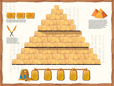 Pyramid Core Egypt Pyramid Cross Sectional