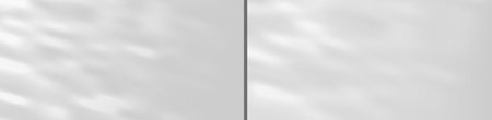 White album pages with abstract light effect. Vector realistic illustration of presentation sheets...