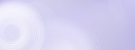 Gradient tech grey background with abstract pattern, halftone and circle lines. Vector futuristic...