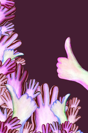 International Human Rights Day .Image of global world equality.の写真素材