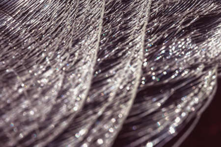 Defocused background macro shot of broken glassの写真素材