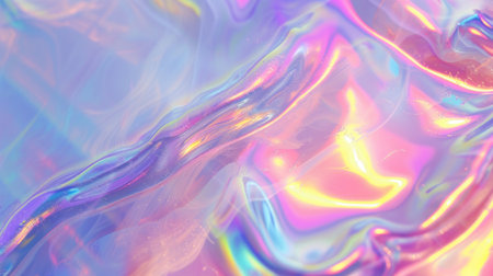 Pearl nacreous gradient melty background.の素材