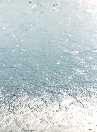 ocean floor and water patternsの写真素材