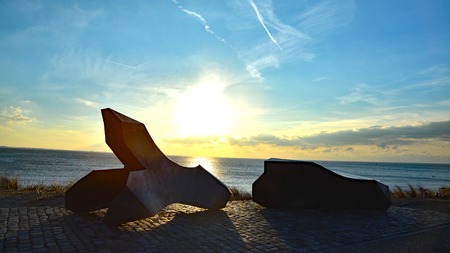 Flushing the Netherlands monument 40-45 Nollestrandの写真素材