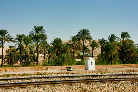 Railway, Egyptの写真素材