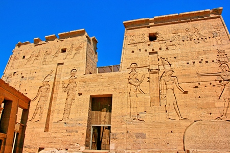Temple of Isis at Philae â Aswan, Egyptのeditorial素材
