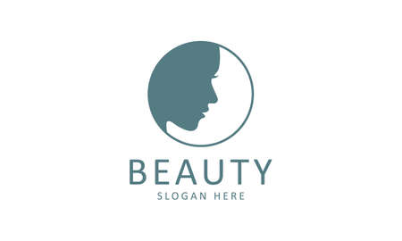 Creative and Modern Face Beauty Logoのイラスト素材