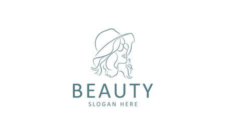 Creative and Modern Face Beauty Logoのイラスト素材