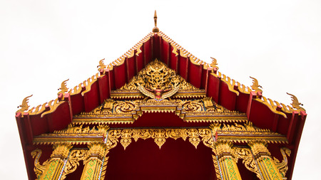 Buddhism church , in Thai templeの写真素材
