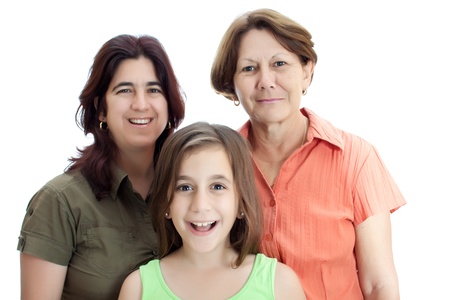 Three generations of latin women