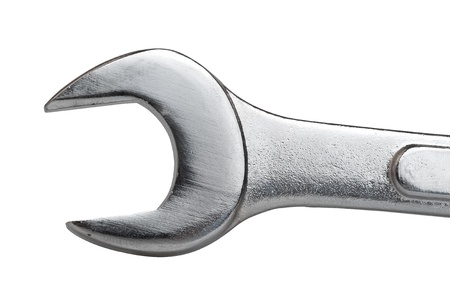Wrench isolated on a white background 