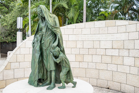 The Holocaust Memorial on Miami Beachのeditorial素材