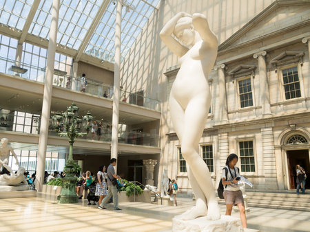 Classic art at the Metropolitan Museum of Art in New Yorkのeditorial素材