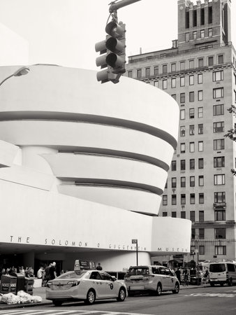 The Solomom R. Guggenheim Museum in New York Cityのeditorial素材