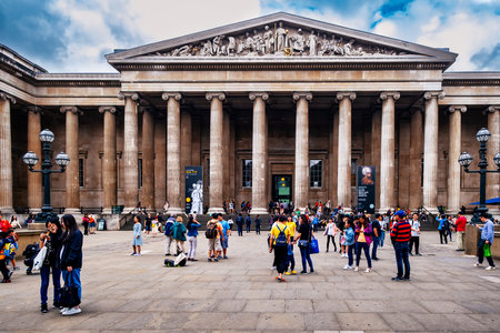 The British Museum in Londonのeditorial素材