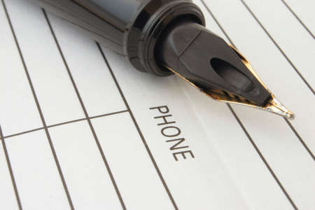 Address & Phone Book #3の写真素材