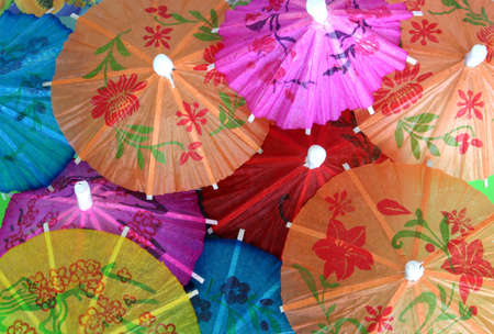 Asian cocktail umbrellas #3