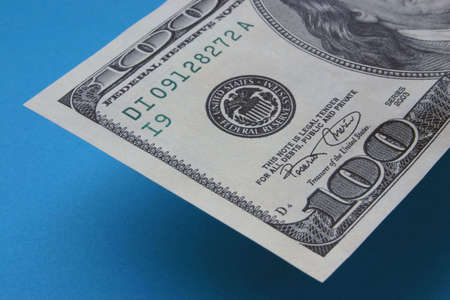 One hundred dollar noteの写真素材