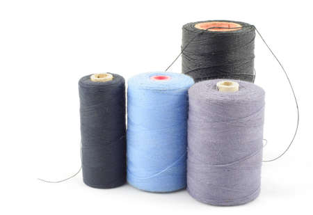 threads on white