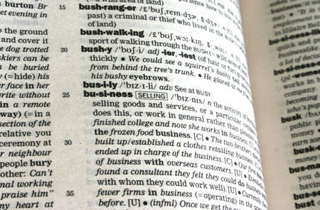 business definitionの写真素材