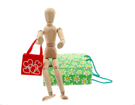 addicted to shopping #2の写真素材