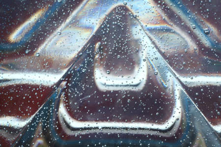 abstract background with air bubblesの写真素材