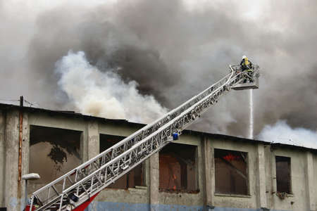 firefighters on duty