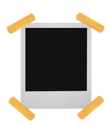 blank stuck with sticky plasterの写真素材