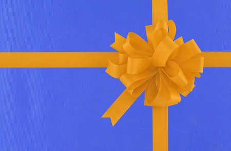 close-up of colorful gift, view from aboveの写真素材