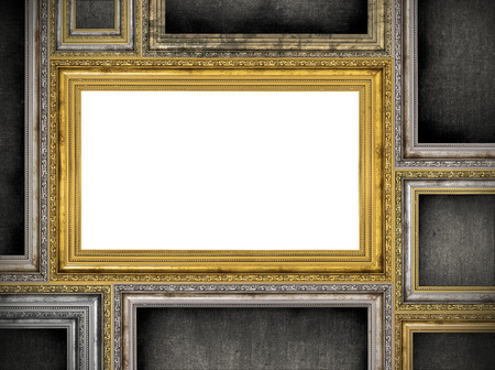 variety of frames over white 