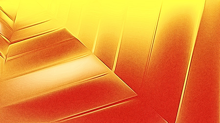 Shiny Red and Yellow Metal Background