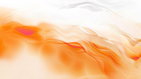 Abstract Orange and White Smokey Backgroundの写真素材