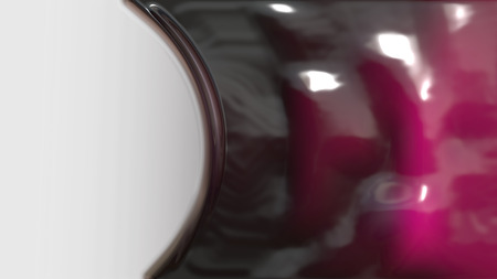 Pink and Black Shiny Plastic Textureの写真素材