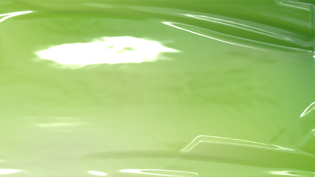 Light Green Crinkled Plastic Backgroundの写真素材