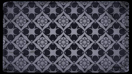 Vintage Decorative Ornament Pattern Wallpaper